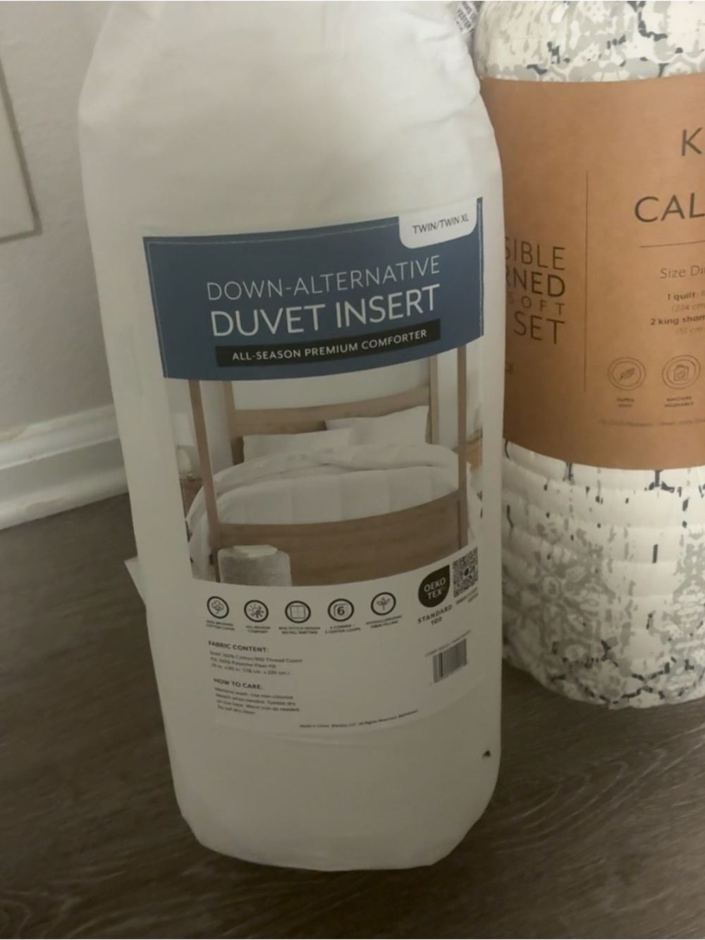 Alternative White Down-Alternative Duvet Insert size twinXL